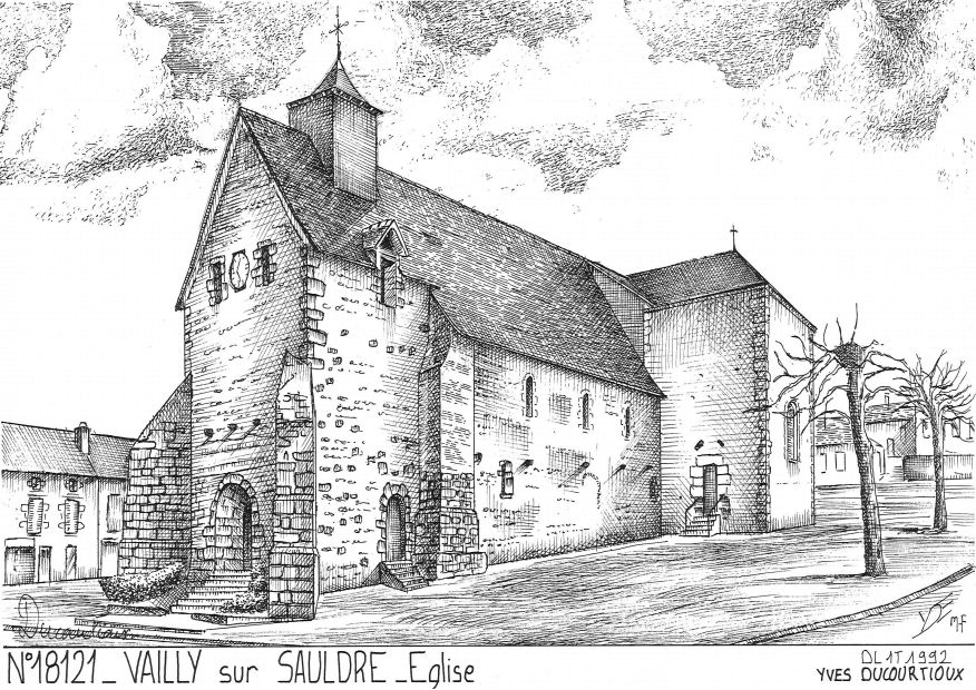 N 18121 - VAILLY SUR SAULDRE - glise